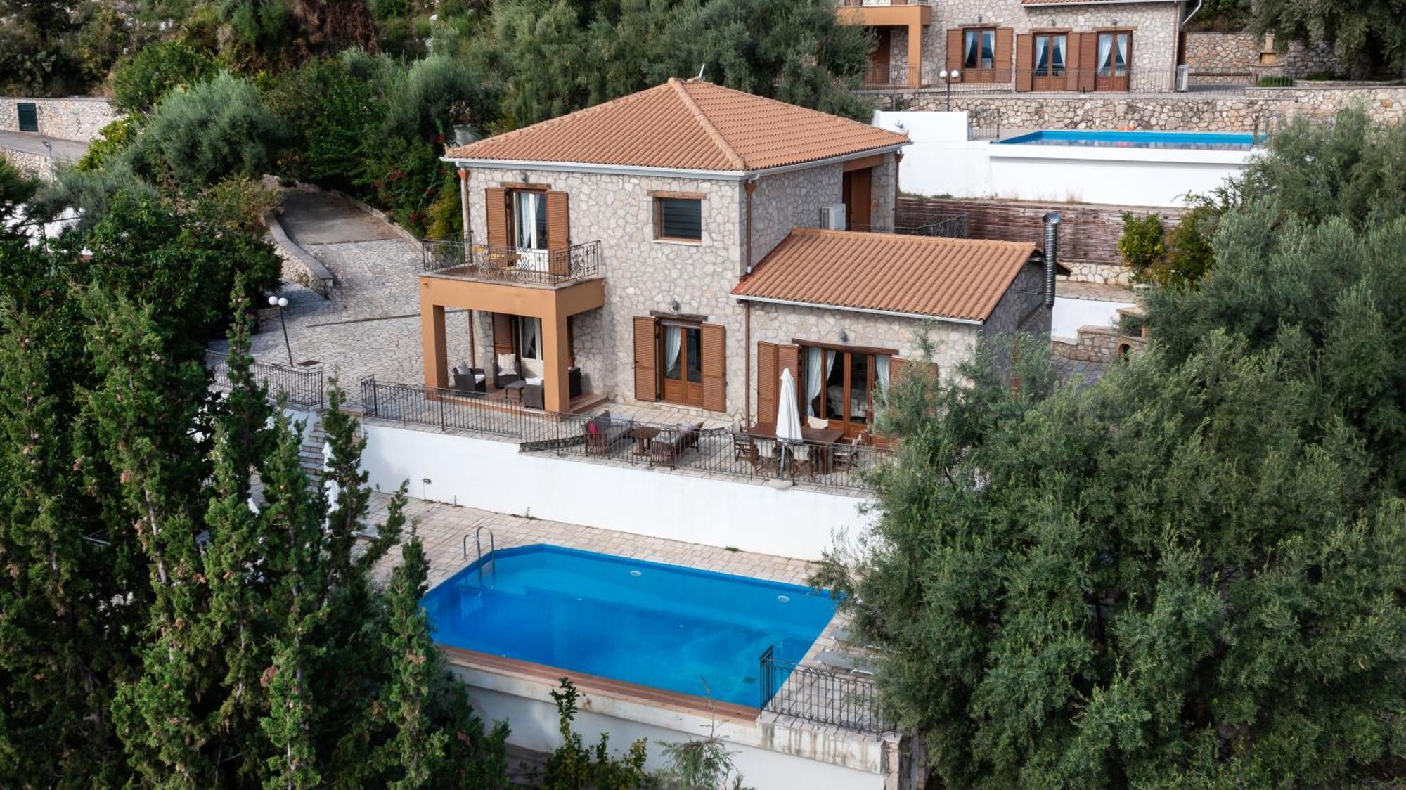 Villa Galini Nydri  Bagian luar foto