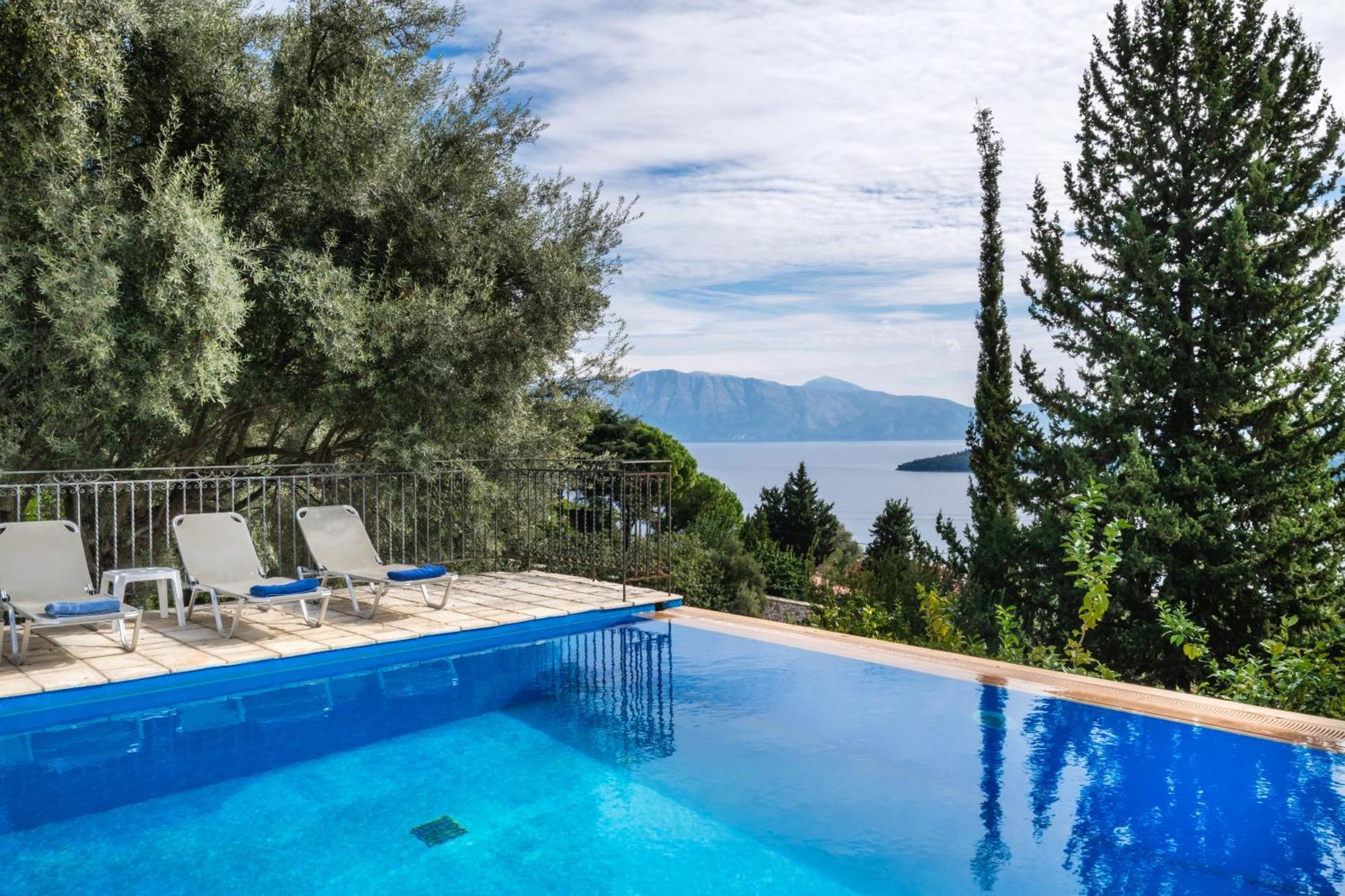 Villa Galini Nydri  Bagian luar foto