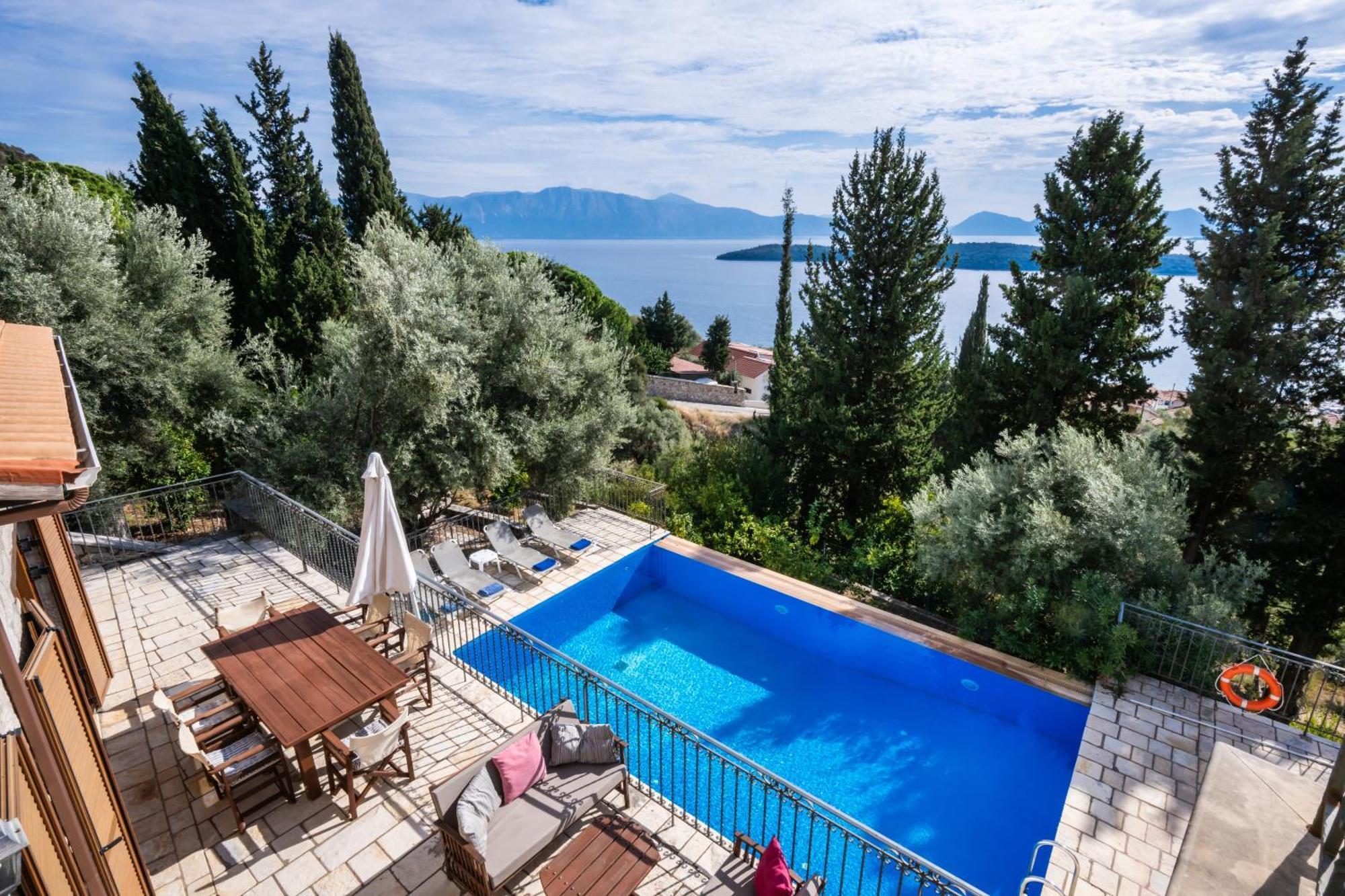 Villa Galini Nydri  Bagian luar foto