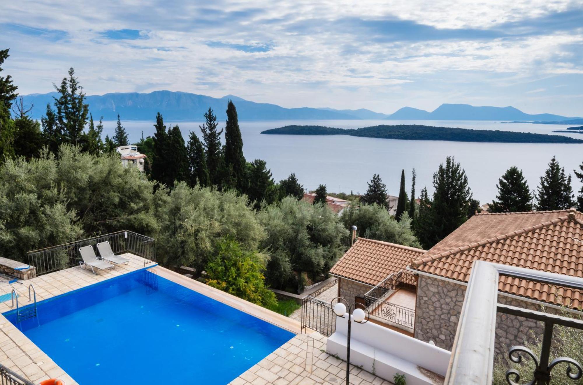 Villa Galini Nydri  Bagian luar foto