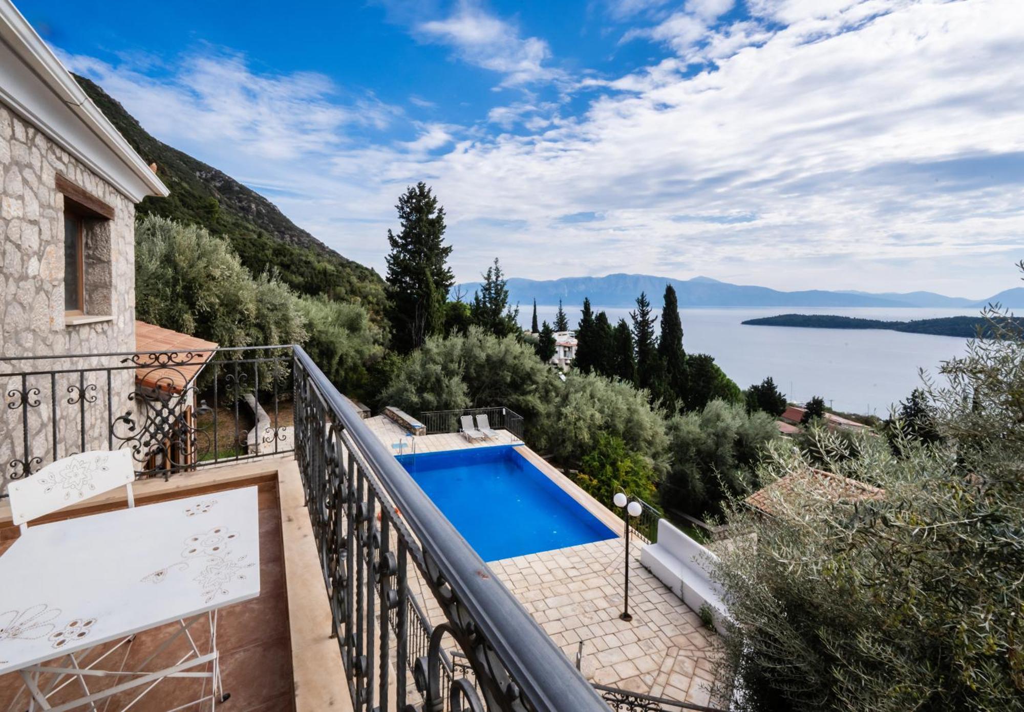 Villa Galini Nydri  Bagian luar foto