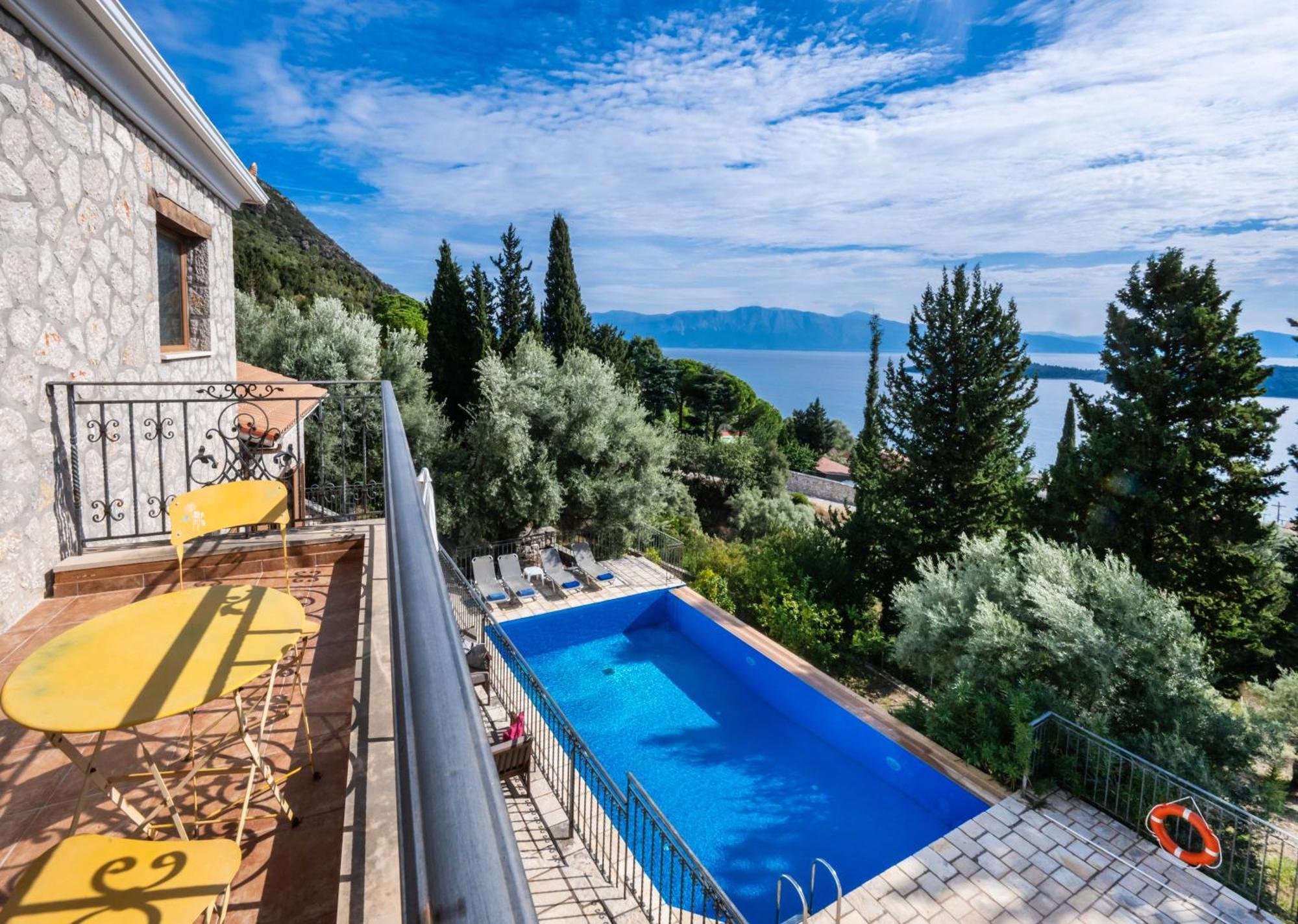 Villa Galini Nydri  Bagian luar foto