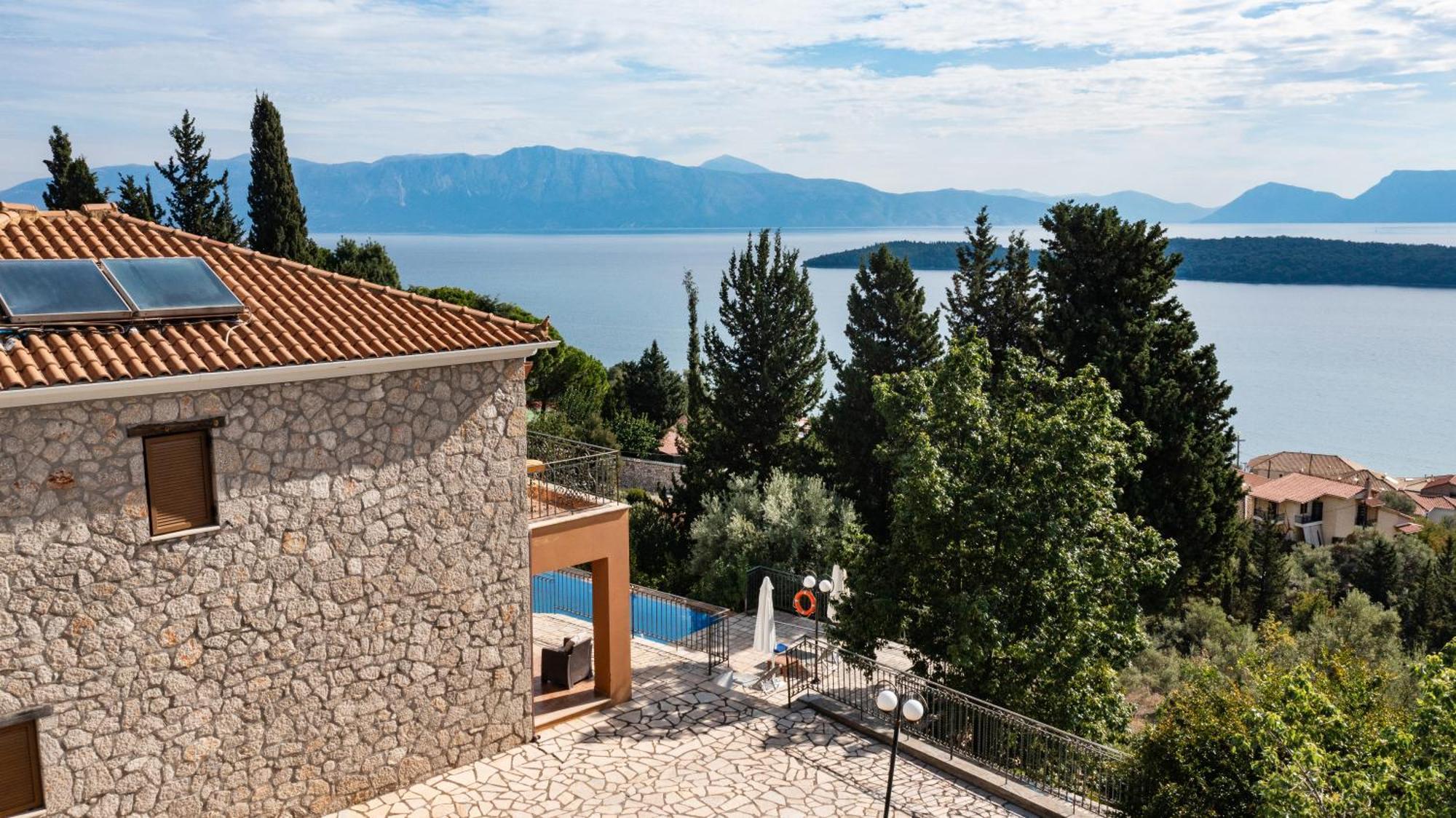 Villa Galini Nydri  Bagian luar foto