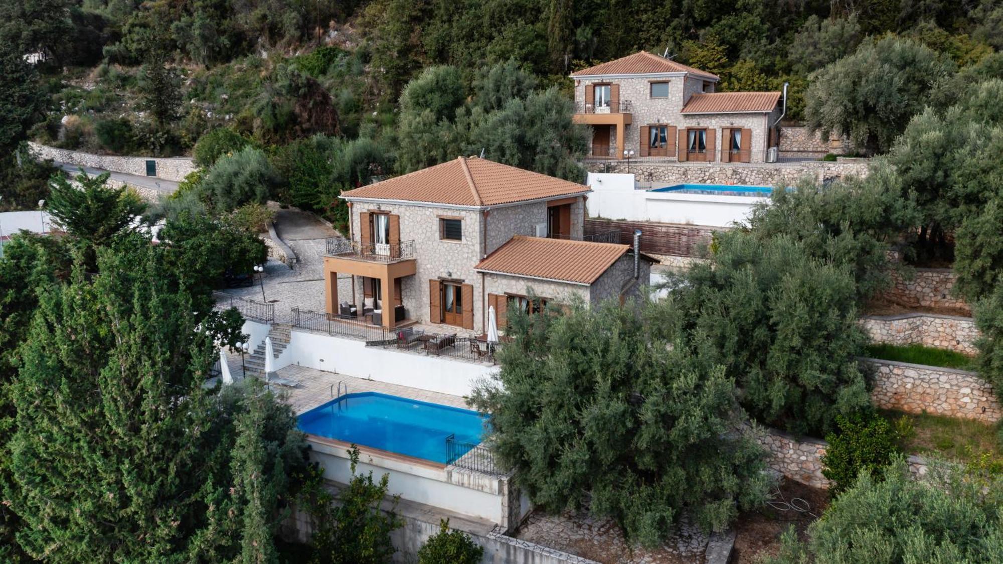 Villa Galini Nydri  Bagian luar foto