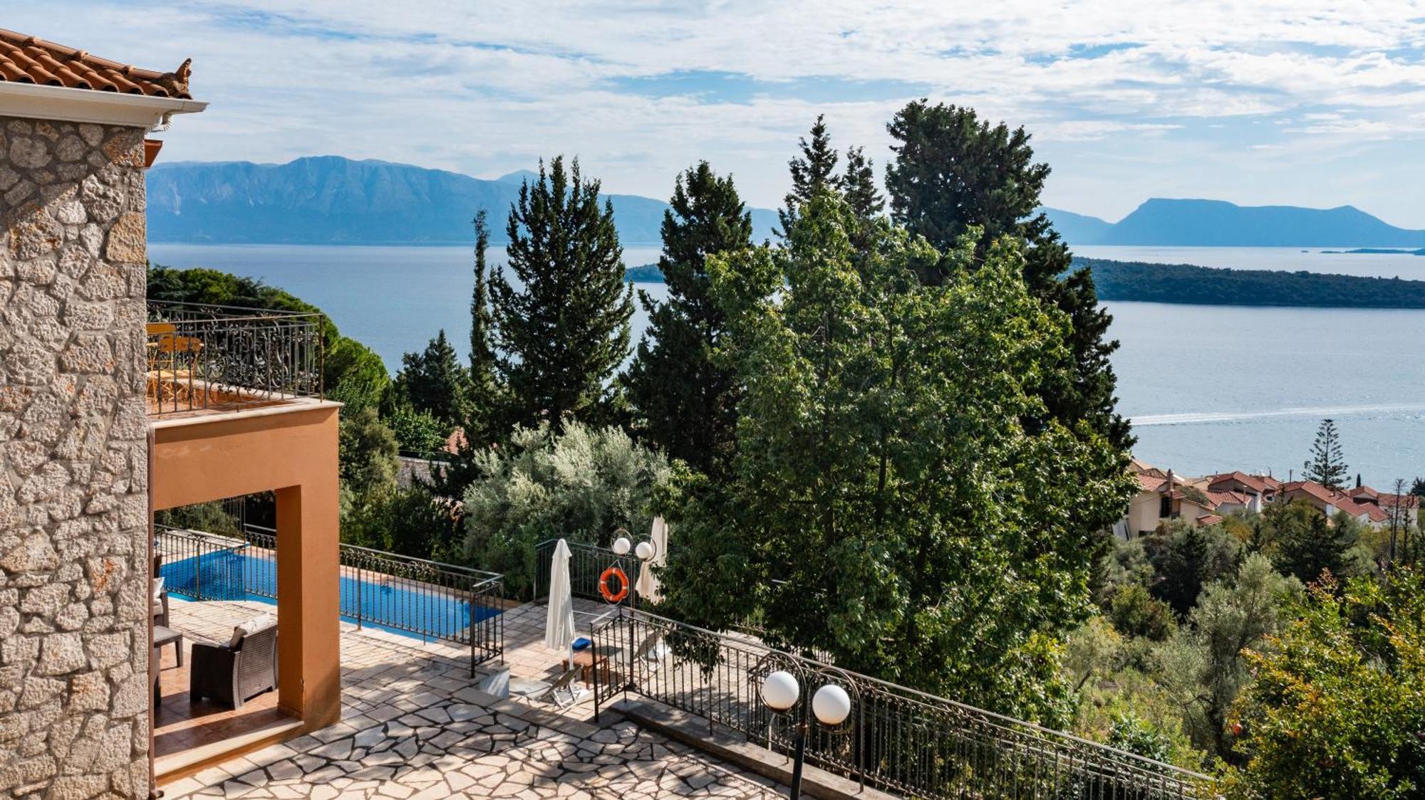 Villa Galini Nydri  Bagian luar foto