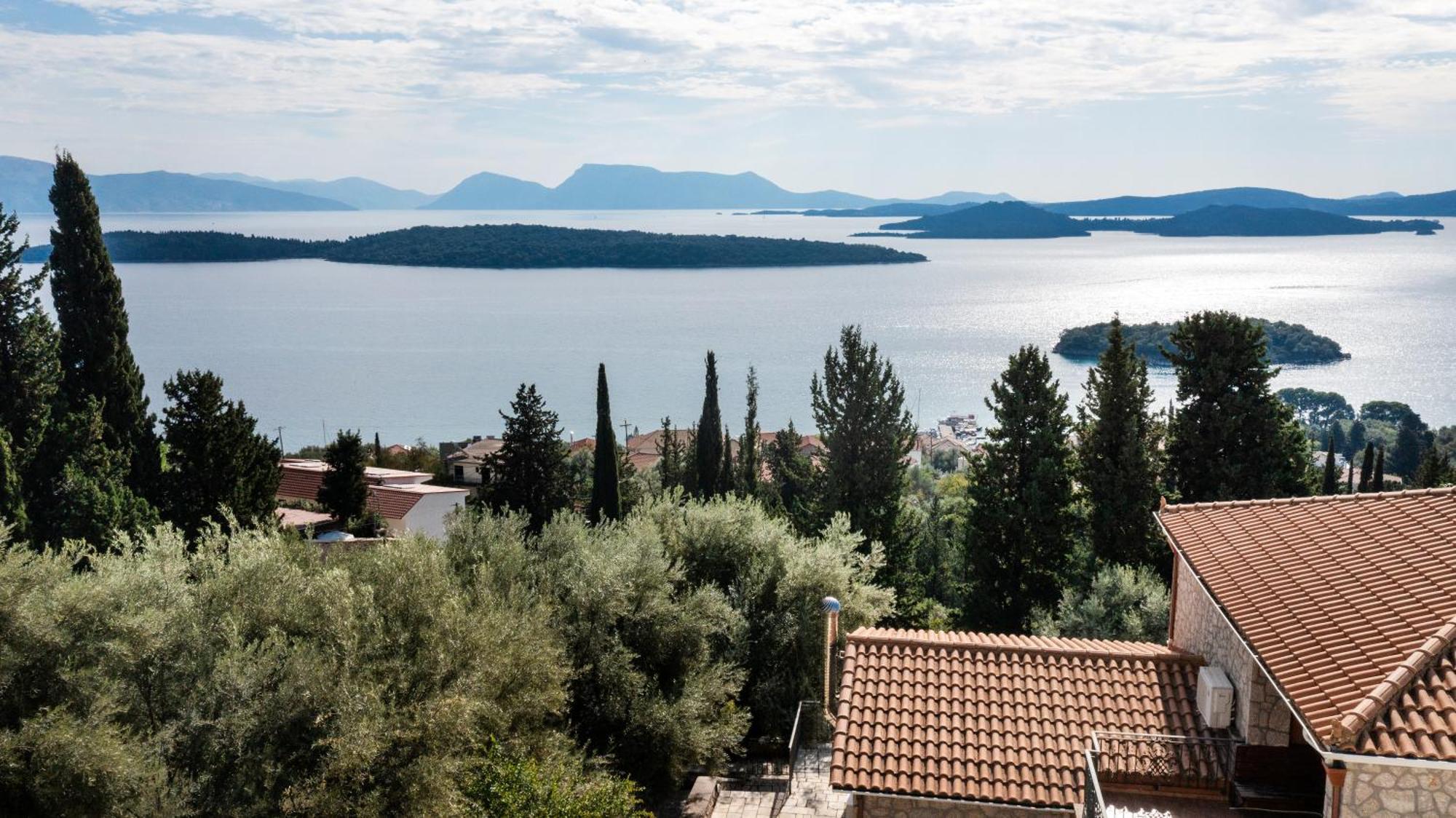Villa Galini Nydri  Bagian luar foto