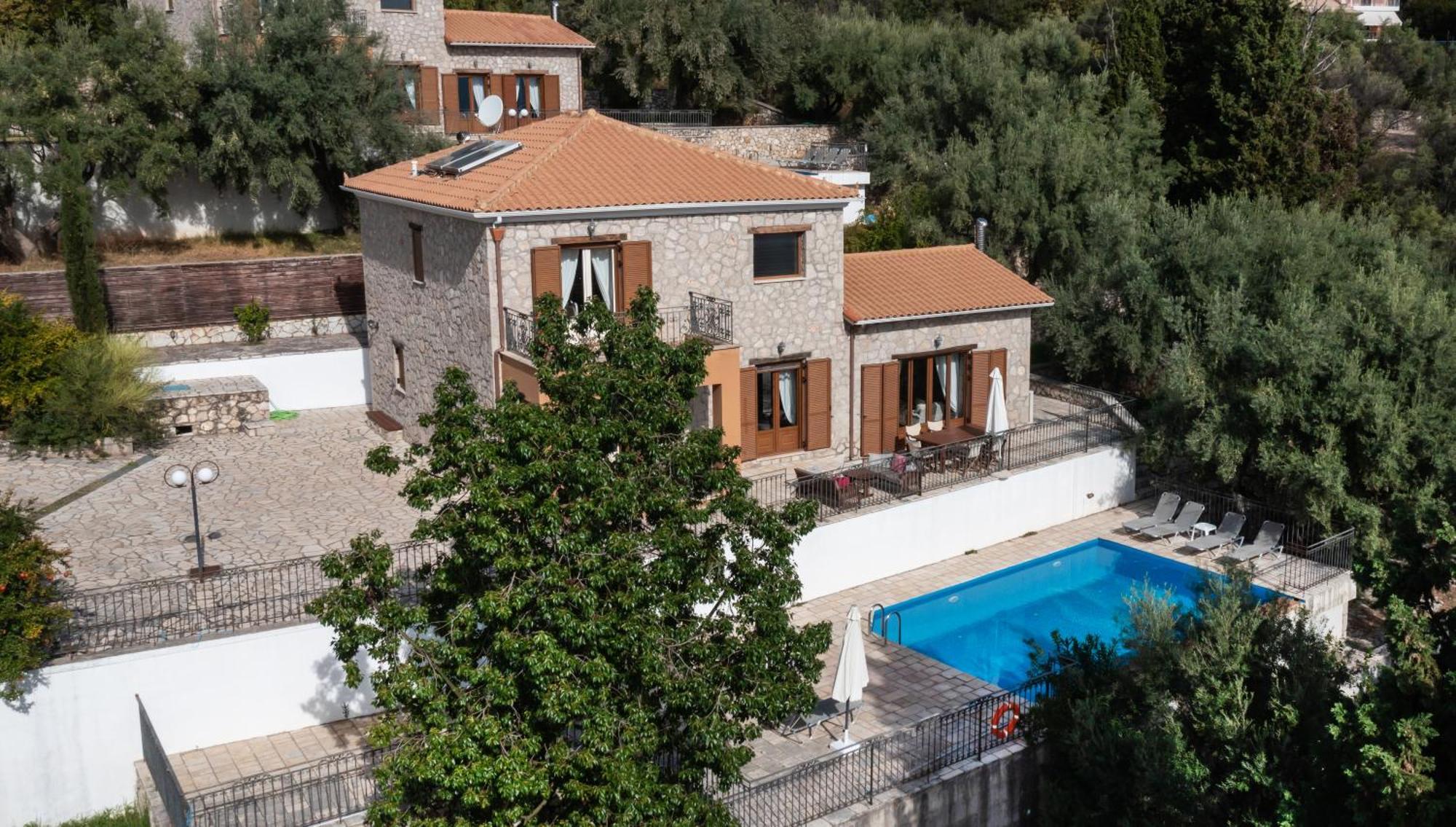 Villa Galini Nydri  Bagian luar foto